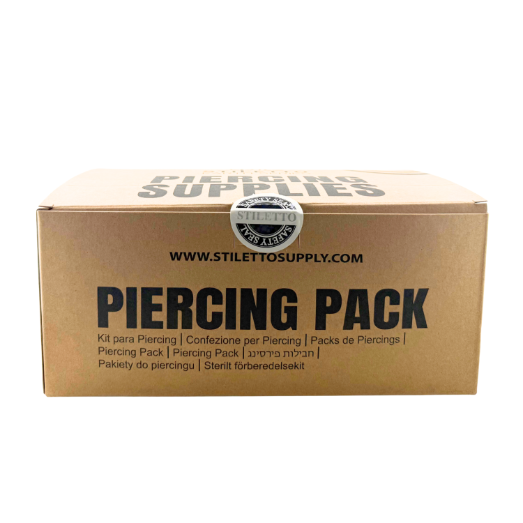 Piercing Pack DRAPE z drapem - zestaw startowy piercera do przygotowania skóry klienta i miejsca pracy