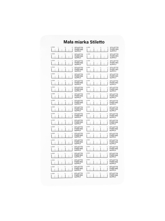 Mała miarka Stiletto Naklejka do piercingu.jpg