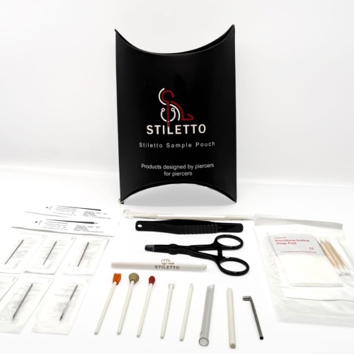 Paka testowa zestaw naszych produktów -  szczypiec, igieł i taperów