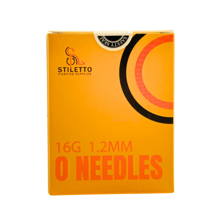16G 1,2 mm - O-Needle igła do piercingu Stiletto (pudełko 50 szt)